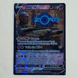 Zorg Fifth Element Pokemon Card